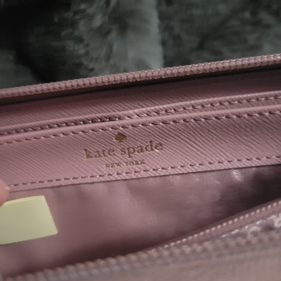 Kate Spade full zip Pink Glitter Wallet - Picture 16 of 16
